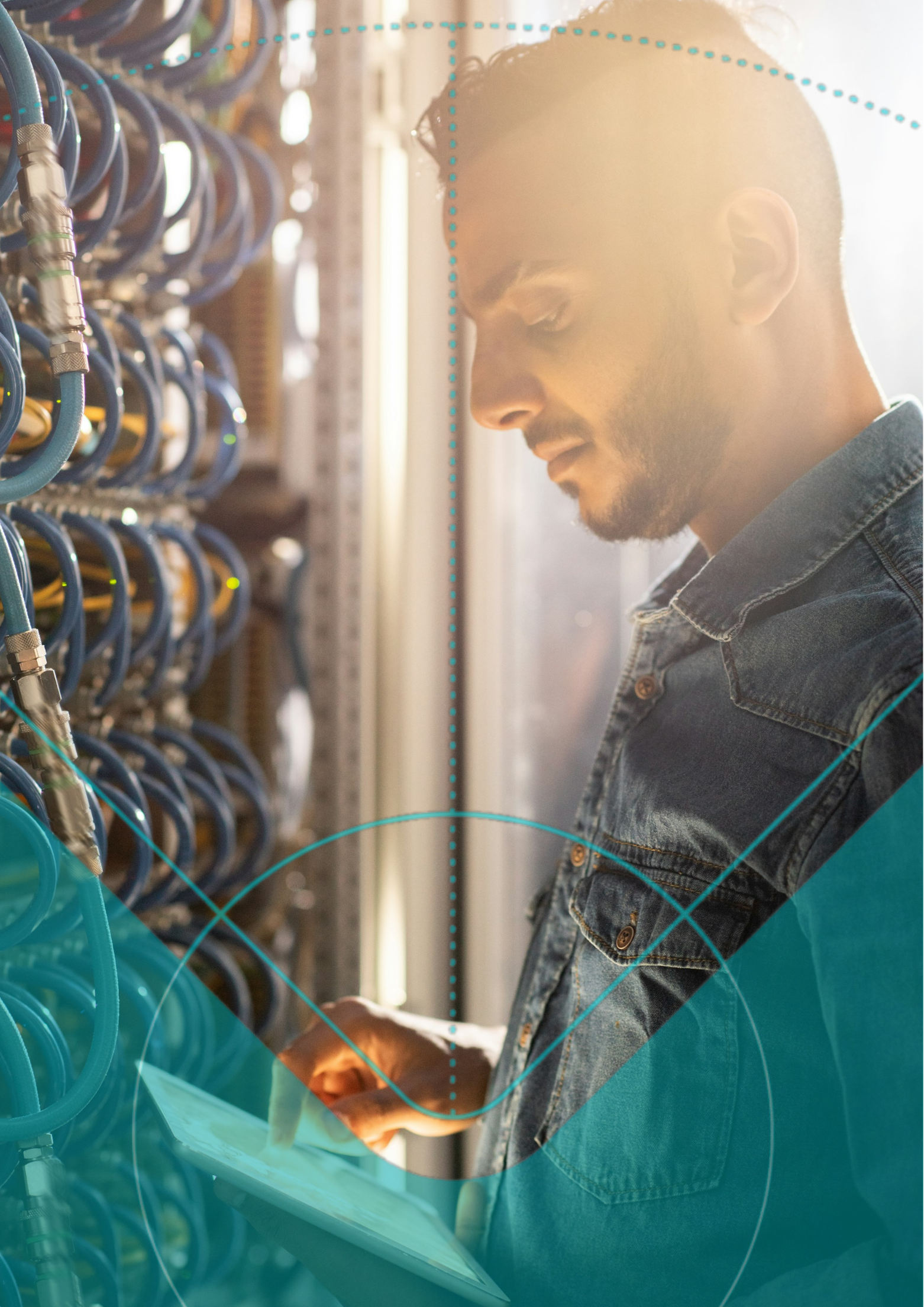High-tech warehousing, designed to store valuable equipment