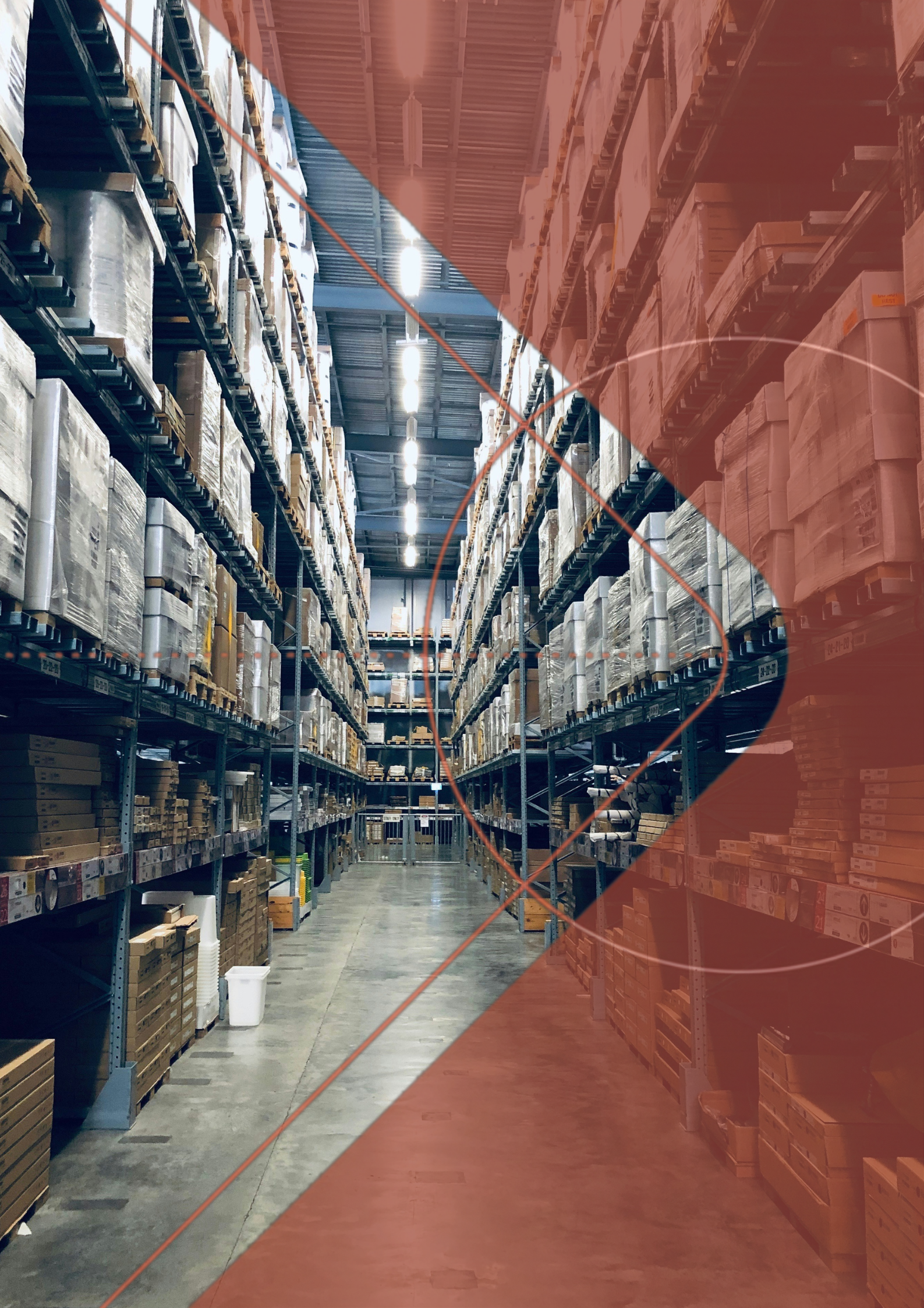 What is climate-controlled warehouse storage?